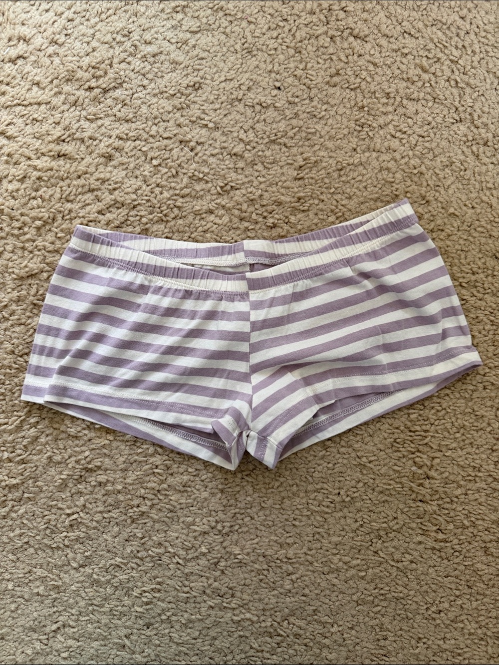 Brandy melville striped boy shorts underwear
